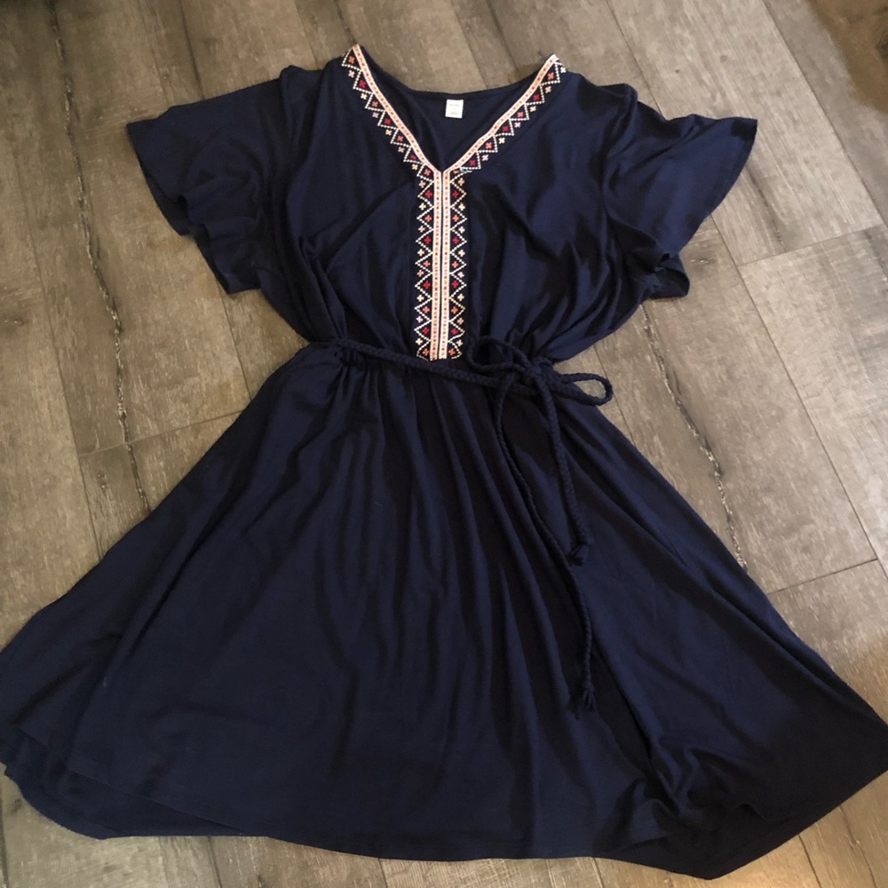 Old Navy belted comfort dress